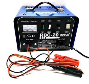 CARICABATTERIA 20A 12-24V AUTO MOTO CAMION CAMPER BARCA CARICA BATTERIE - Foto 1 di 8