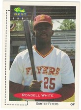 RONDELL WHITE 1991 Classic Best #360  ROOKIE ID:7947