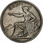 [#1211890] Switzerland, 5 Francs, 1874, Bruxelles, Silver, VF, KM:11