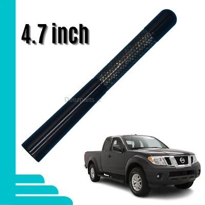Antena corta negra 4,7" para Nissan Frontier 2000-2019 Foto 1 de 4