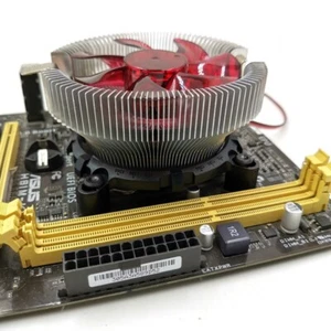 Pour Intel LGA775/1156/1155 AMD AM2/AM2+/AM3 Double Ventilateur CPU Refroidisseur Dissipateur Chaleur Silencieux - Photo 1/5