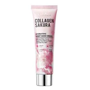 SADOER Sakura Collagene Crema per le mani Mani Idratante Nutriente Schiarente - Picture 1 of 24