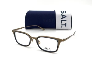 SALT Optics MASON Copper Antique Gold  / Demo Lens  50mm Eyeglasses - Picture 1 of 4