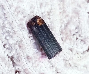 Natural Bi - Color Tourmaline Rough Loose Gemstone 3.15 Ct Certified - Picture 1 of 6