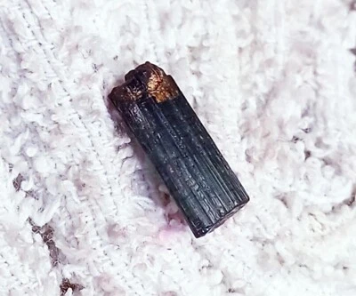 Natural Bi - Color Tourmaline Rough Loose Gemstone 3.15 Ct Certified - Image 1 of 4