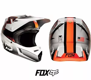 FOX V3 FRANCHISE MOTOCROSS MX HELM - ORANGE Enduro Bike MTB BMX MIPS - Bild 1 von 7