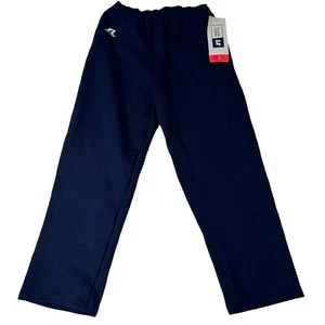 Russell Athletic boys youth Dri-Power Fleece sweatpants/joggers navy blue Men’s - Picture 1 of 6