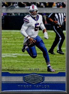 B3196- 2016 Panini Plates and Patches #10 Tyrod Taylor /99 - NM-MT - Image 1 of 2