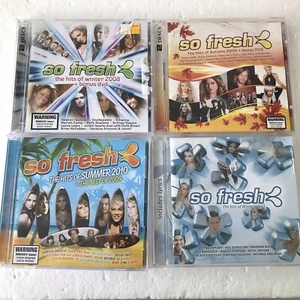 So Fresh CDs Bulk Lot x4 Country Pop Rock Dance R&B 00s Music Compilation Mixed - Picture 1 of 7
