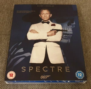 Blu Ray James Bond 007 Spectre Brand New Sealed with Sleeve - Imagen 1 de 2
