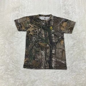 Browning Youth Boys Size XL Short Sleeve Camouflage T-Shirt  - Picture 1 of 9