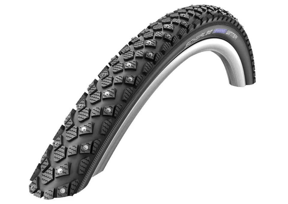 Schwalbe Marathon Winter Plus SmartGuard Fahrradreifen - Schwarz, 28x2,0 Zoll (11100597.01)