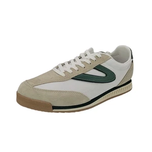 Tretorn Rawlins Women's Casual Sneaker Shoes Lace-Up White/green Size 9 - Picture 1 of 10