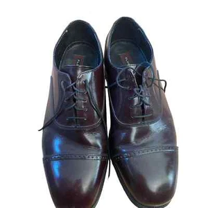 Florsheim braune Lederkappe Zehe Balmoral Größe: 10 - Bild 1 von 7