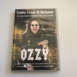 Ozzy Osbourne Crown Prince Of Darkness Biography Of Ozzy Documentary DVD EUC - Picture 1 of 2
