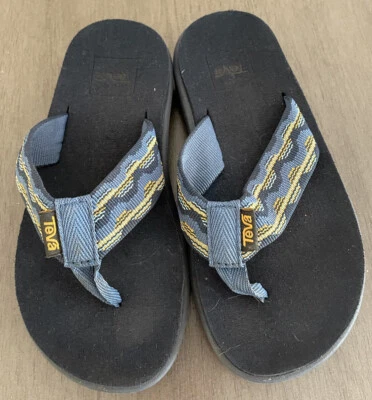 KIDS (Boys)) SIZE 13 TEVA FLIP FLOP SANDALS 1106843c - Изображение 1 из 4