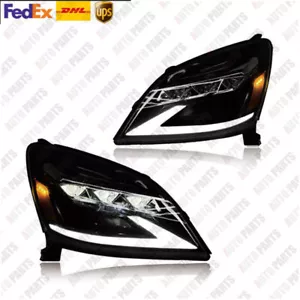 BLACK CLEAR Reflector Projector Headlight compatible with 03-09 Lexus GX470 - Picture 1 of 5