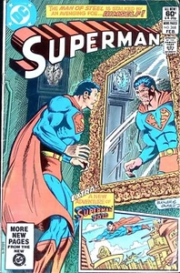 Superman #368 - Cubierta Rich Buckler de la Edad de Bronce - Imagen 1 de 2