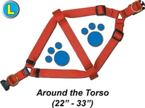 Step-In Pet/Dog Harness - Large - 22-33" - PTHAQR2 -Turquoise - Picture 1 of 2