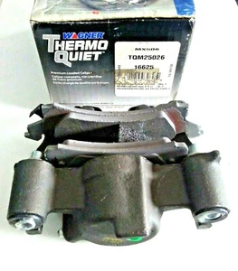Disc Brake-ThermoQuiet Loaded with Semi-Metallic Brake Pads Front Left TQM25026 - Picture 1 of 7