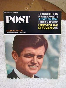 Saturday Evening Post Back Issue, June 5, 1965 Teddy Kennedy: Is He Running... - Picture 1 of 7