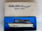 Vintage Boat Halna Chappie Butane Lighter LUBECK Germany Ship + original box