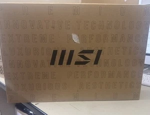 MSI THIN GF63 15.6" 144Hz Gaming Laptop Intel Ci5- 8GB RAM-512GB SSD-RTX 4050 - Picture 1 of 6
