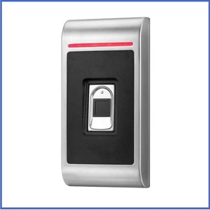 Lector de puerta controlador de acceso de huellas dactilares RFID 125KHZ biométrico resistente al agua de metal - Imagen 1 de 9
