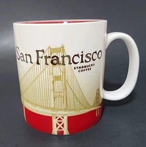 Starbucks Kaffeebecher SAN FRANCISCO Global Icon Collector Series 16 oz 2010 - Bild 1 von 11