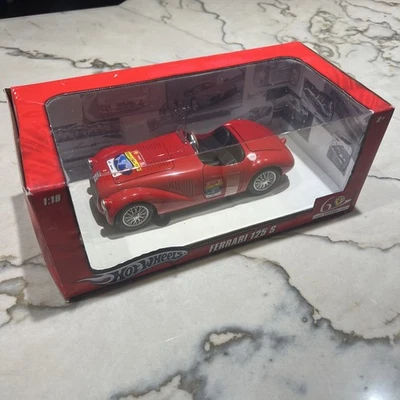 1947 Ferrari 125 S Hot Wheels L2954 1/18 Scale 60th Anniversary Relay Car— 2007 - Image 1 of 4