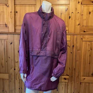 Chubasquero vintage morado con bolsillo abdominal años 80 talla XXL Primer Sportswear - Imagen 1 de 12