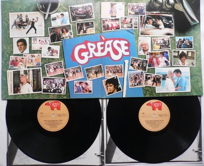 2 LP GREASE - JOHN TRAVOLTA / OLIVIA NEWTON-JOHN - MOVIE SOUNDTRACK 1978 RSO REC - Bild 1 von 4