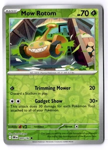 Mow Rotom Reverse Holo Common SV10: Destined Rivals 009/182 NM - Picture 1 of 2