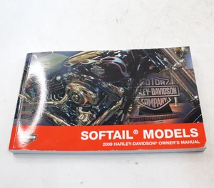 Genuine 2009 Harley Davidson Softail Models English Owners Manual 9946909 - Picture 1 of 13