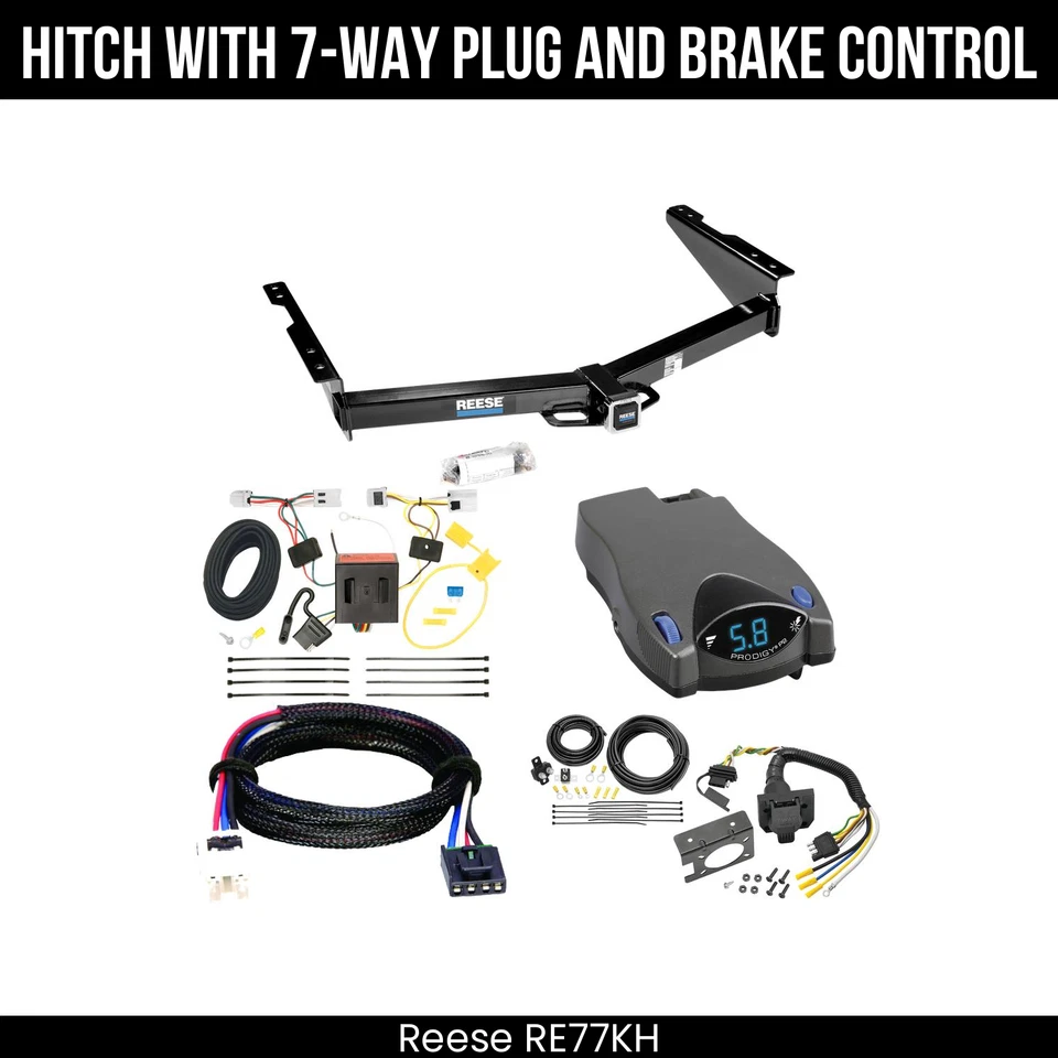 Controle de freio Hitch Tow PKG+ para 13-21 Nissan NV1500 12-21 NV2500 NV3500 44664 - Imagem 1 de 1