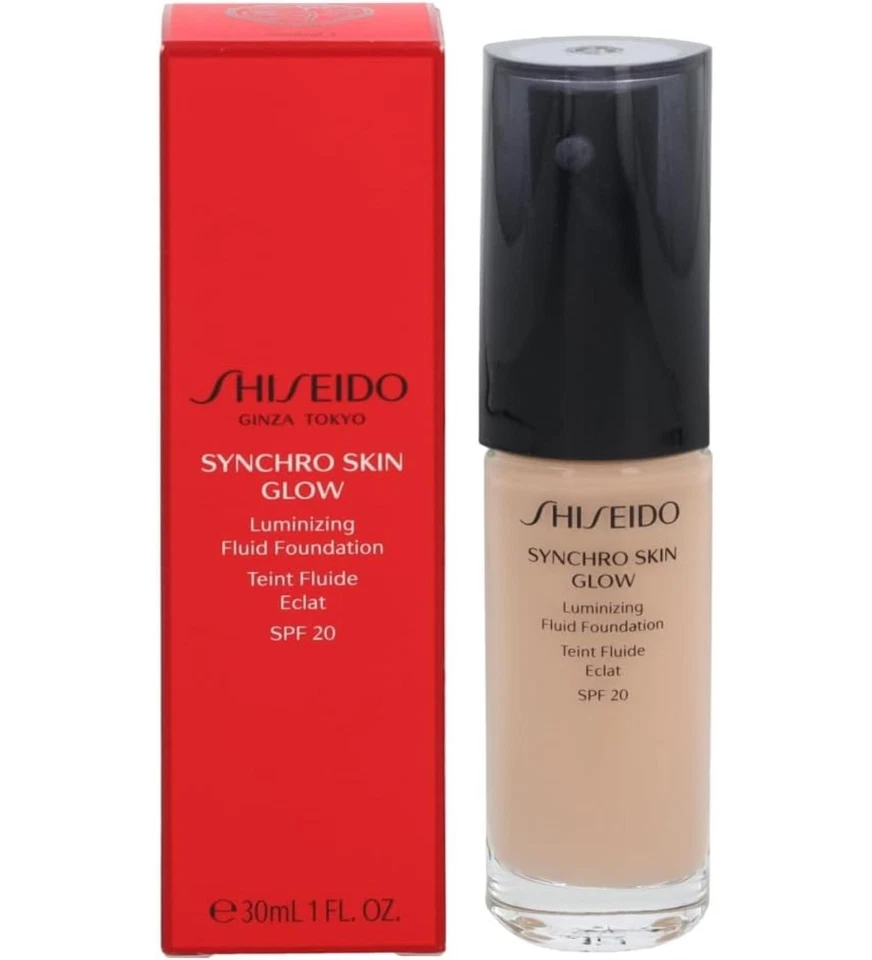 Base Shiseido Synchro Skin Glow Rose 3 - Nueva Foto 1 de 1