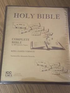 48 Cassettes Set, King James Version HOLY BIBLE Old Testament Alexander Scourby - Picture 1 of 8