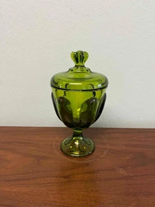 Tarro de caramelo verde aguacate Viking Epic vintage con tapa - 6812 - Imagen 1 de 9