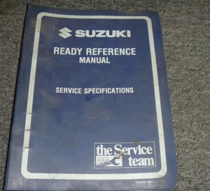 1991 Suzuki LT-F160EM Quadrunner ATV Specifications Ready Reference Manual xz - Picture 1 of 11