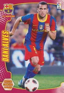 039 DANI ALVES # BRAZIL FC BARCELONA CARD PANINI MEGA CRACKS LIGA 2012 - Picture 1 of 1