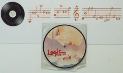 Logic System Be Yourself Domino Dance 7” Single Picture Disc A1 AA1 Press - EX - Image 1 of 3