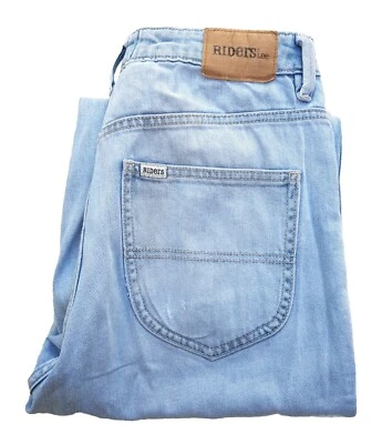 Riders By Lee Hi Mom Jeans - Womens Sz 10 Straight W28 L28 Regular Fit  - image 1 of 4