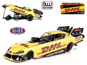 Auto World '24 Toyota GR Supra NHRA Funny Car JR Todd "DHL" Diecast Car AWN025 - Bild 1 von 10