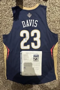 Anthony Davis Signed New Orleans Pelicans Jersey JSA Letter COA Autographed - Picture 1 of 6