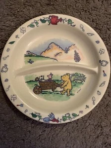 Disney Winnie The Pooh & Friends Plato Dividido Lechón Comida Infantil Selandia - Imagen 1 de 6