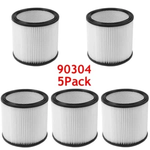5 Stück Nass/Trocken Kartuschenfilter für Shop-Vac Staubsauger Zubehör 90304 Kit - Bild 1 von 14