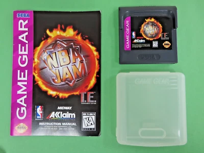 NBA JAM MIDWAY ACCLAIM - SEGA GAME GEAR VIDEOGAME CARTRIDGE ONLY TESTED WORKS - Image 1 of 2