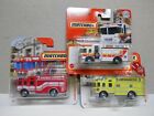 HAZARD HAZMAT FIRE/BOMBEROS ESCOGER/CHOOSE/CHOISIR 1:64 MATCHBOX