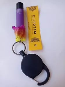 Panther Clipper Lighter-leash 3D printed rewindable steel cable holder clitotem - Picture 1 of 63