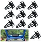10x Rear Boot Load Cover Parcel Shelf String Cord Clips Retainer For MG ZS MG3